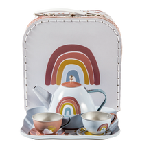 Load image into Gallery viewer, Little Dutch Tea Set in Rainbow Basket
