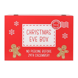 Gingerbread Christmas Eve box