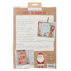 Christmas cheer letter to santa kit