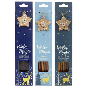 Winter magic incense