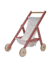 Load image into Gallery viewer, Little Dutch wooden doll stroller
